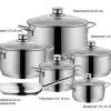 Bộ nồi WMF Diadem Plus 6 món 0730026040