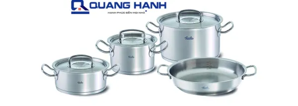 Bộ nồi 4 món Fissler Original Pro – Nắp Inox Made In Gemany