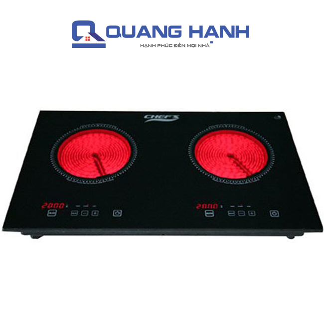 Bếp hồng ngoại đôi Chef’s EH-DHL2000A