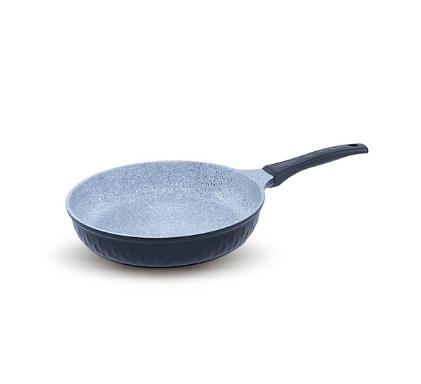 Chảo chiên Crystal Ceramic Coating Pan IH chống dính vân đá size 28cm – Hiệu Happy Home - toàn cảnh sản phẩm