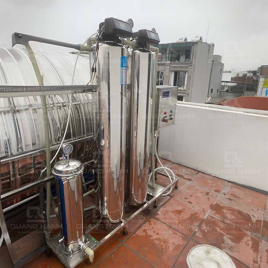 Ảnh thực tế Máy lọc nước tổng đầu nguồn Karofi KTF-332I