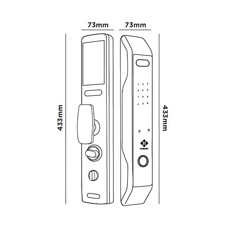 Khóa điện tử Hubert HB CGI7 TITAN EU