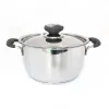 Nồi Inox 430 Fivestar quai Silicon 20cm FSN20002