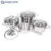 Bộ nồi 4 món Fivestar FS08G PLUS inox 304 kiểu Roman Italia