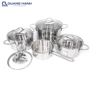 Bộ nồi 4 món Fivestar FS08G PLUS inox 304 kiểu Roman Italia