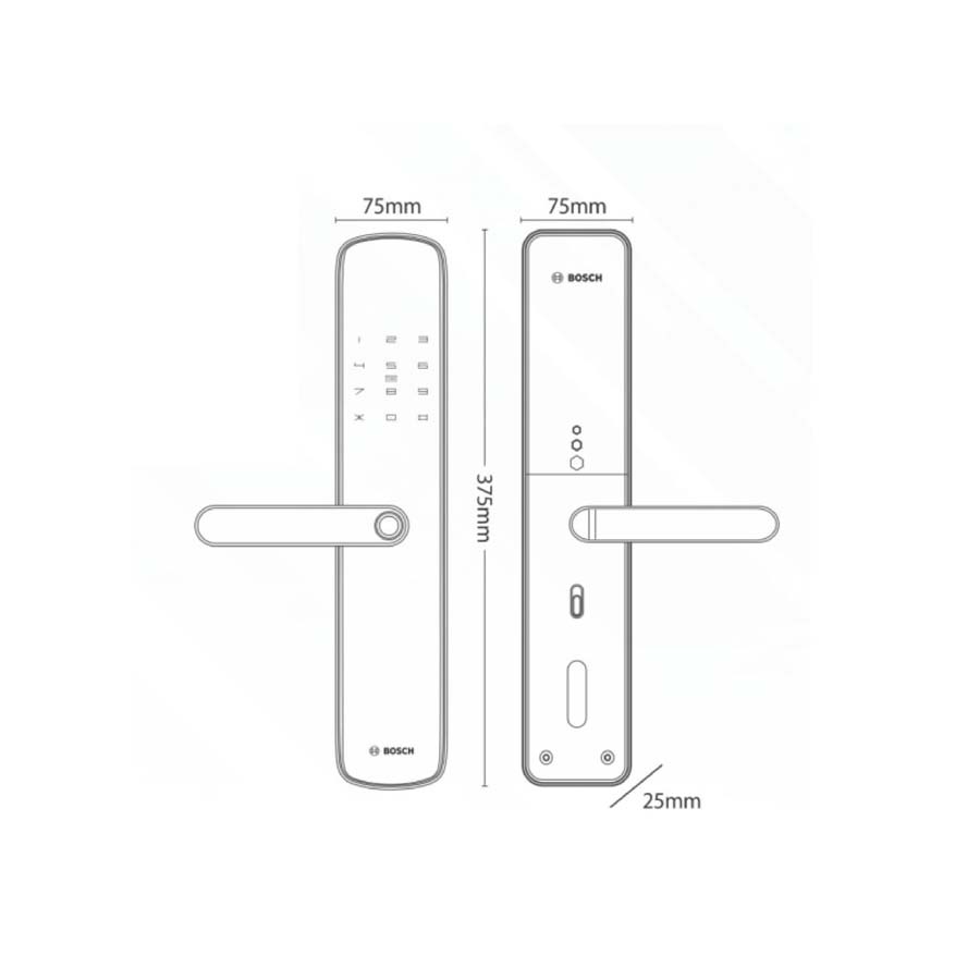 Khóa điện tử Bosch ID 60GK