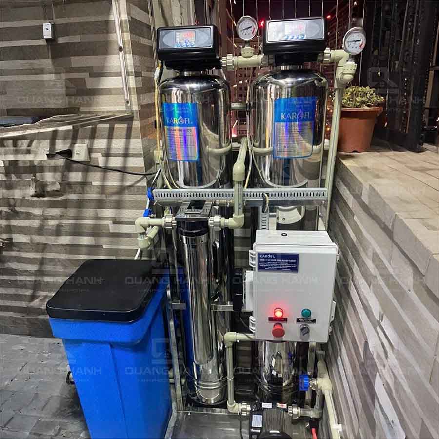 Ảnh thực tế Máy lọc nước tổng đầu nguồn Karofi KTF-332I