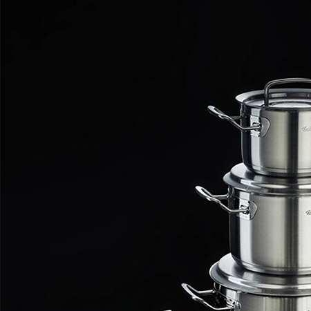 Ảnh thực tế Bộ Nồi Fissler Original Profi 6 món