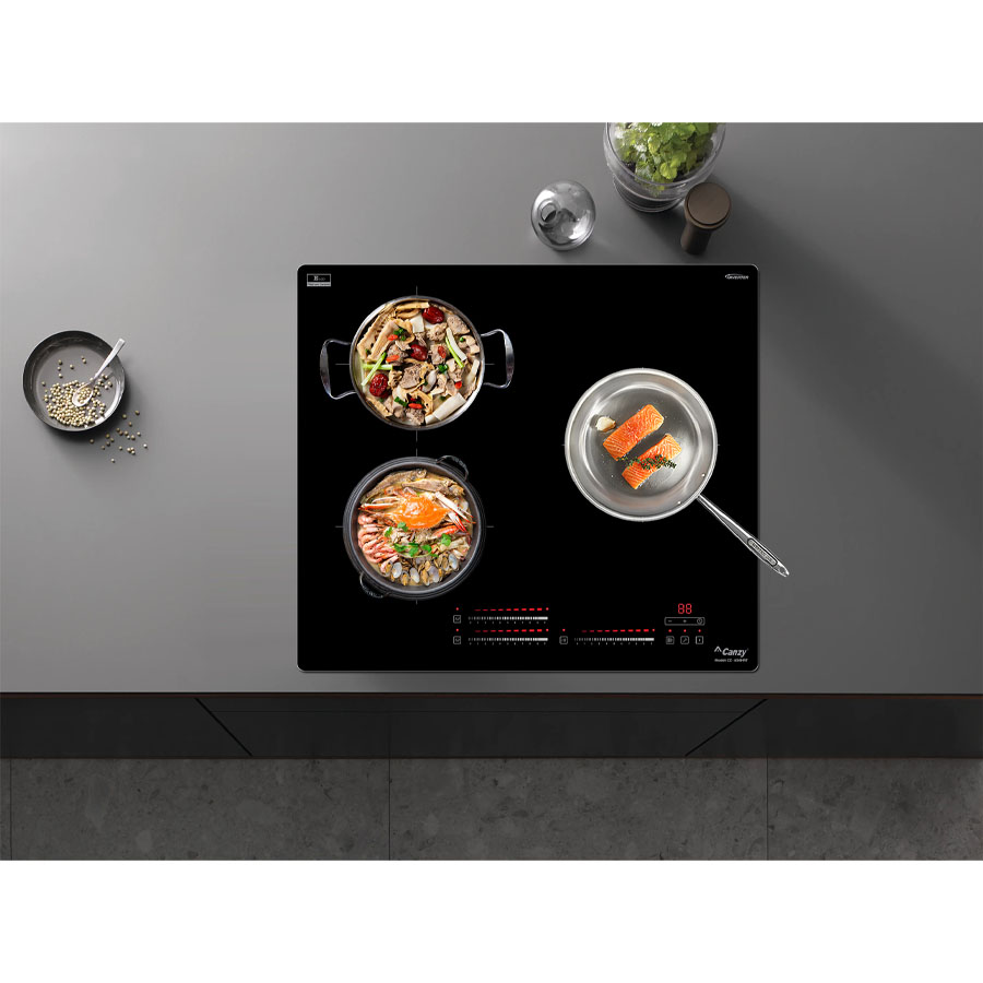 Bếp từ 3 vùng nấu Canzy CZ 656HNT