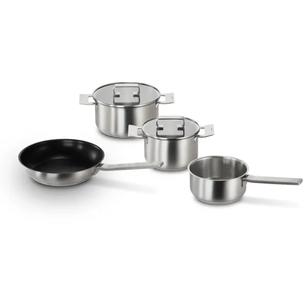 Bộ nồi 4 món Bosch HEZ9SE040 (2 nồi, 1 chảo, 1 quánh)