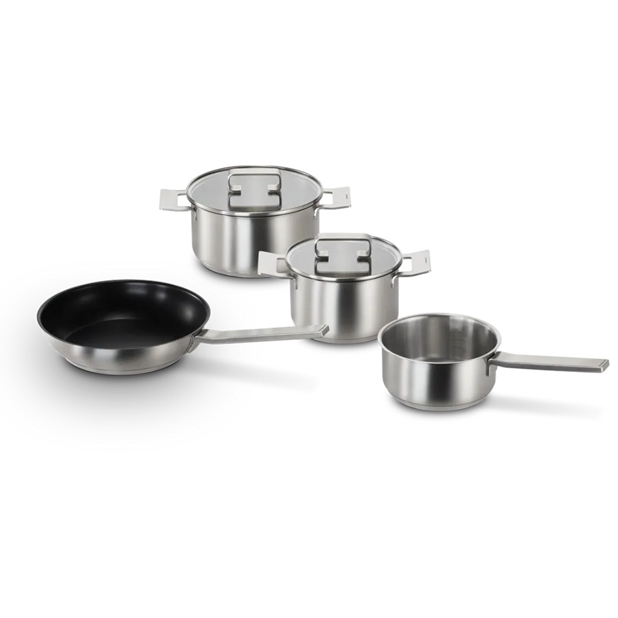 Bộ nồi 4 món Bosch HEZ9SE040 (2 nồi, 1 chảo, 1 quánh)
