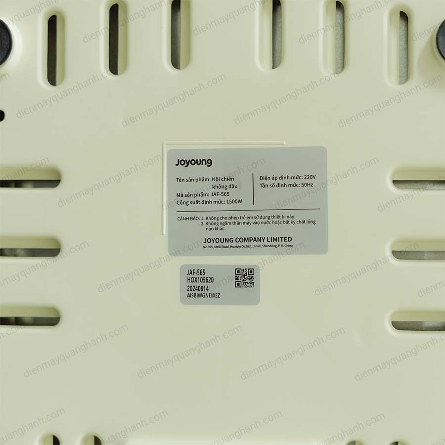 Ảnh thực tế Nồi chiên không dầu Joyoung 5 lít JAF-565