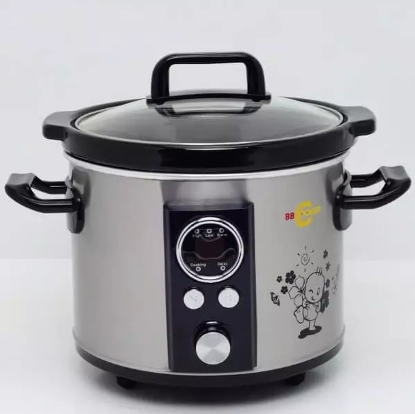Nồi nấu chậm BBcooker DS25 2,5 Lít có hẹn giờ - toàn cảnh sản phẩm
