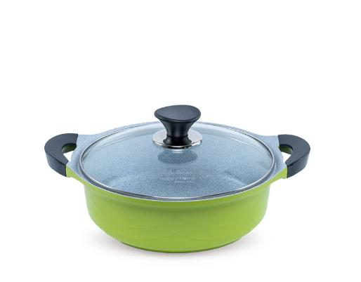 Nồi COTE Happy Home Pro thành nồi thấp, size 24 cm - toàn cảnh sản phẩm