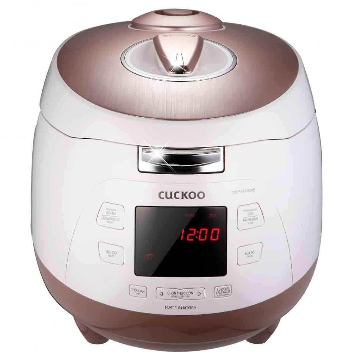 Nồi cơm áp suất điện tử Cuckoo CRP-M1000S dung tích 1.8 lít
