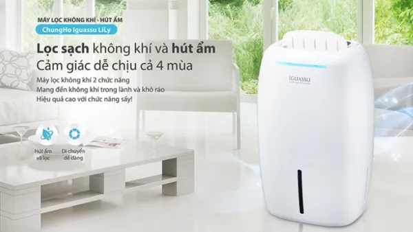 Máy lọc không khí có hút ẩm ChungHo CHDH-120JA