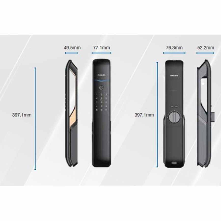 Khóa cửa vân tay cao cấp Philips 9200