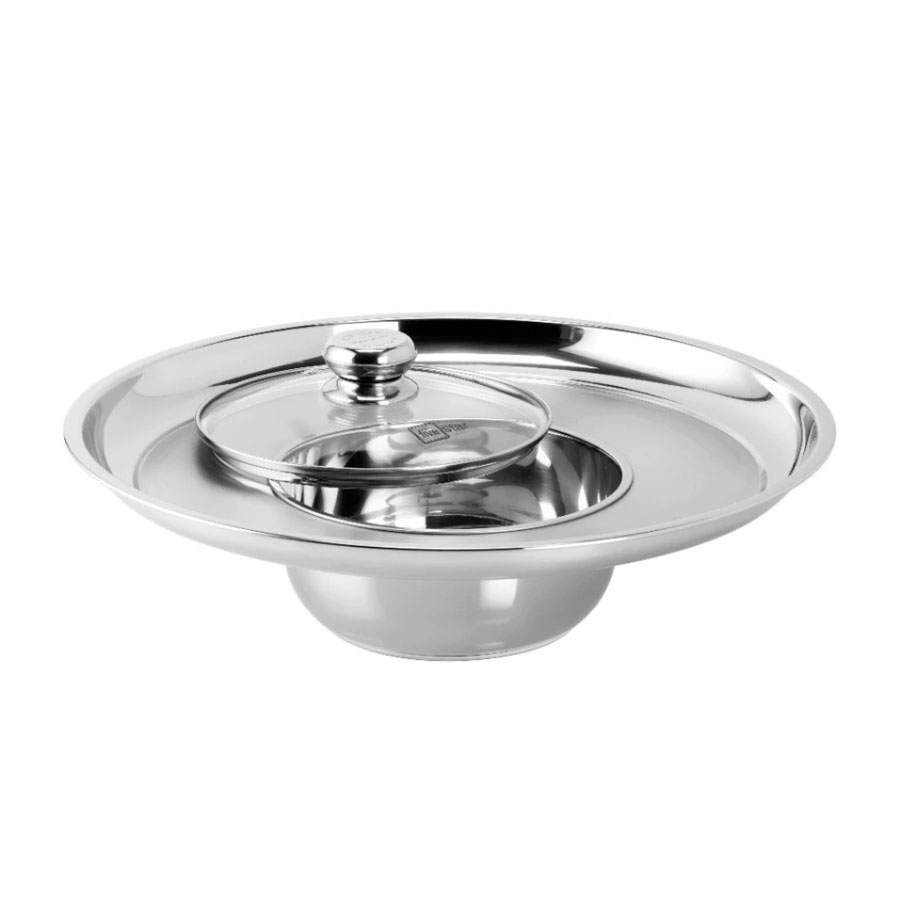 Nồi lẩu mâm vành Inox 430 Fivestar 18cm FSLM18001 - toàn cảnh sản phẩm