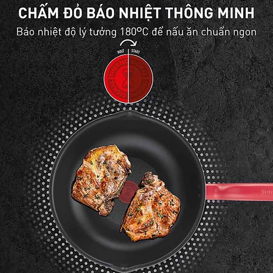 Chảo chiên sâu lòng Tefal So Chef G1358495 24cm