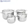 Bộ nồi cao cấp Vancover Fivestar Inox 8 món FS08CV