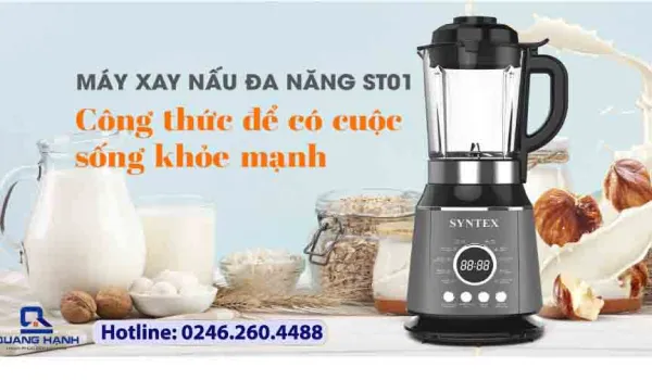 Máy xay nấu sữa hạt đa năng Syntex ST01