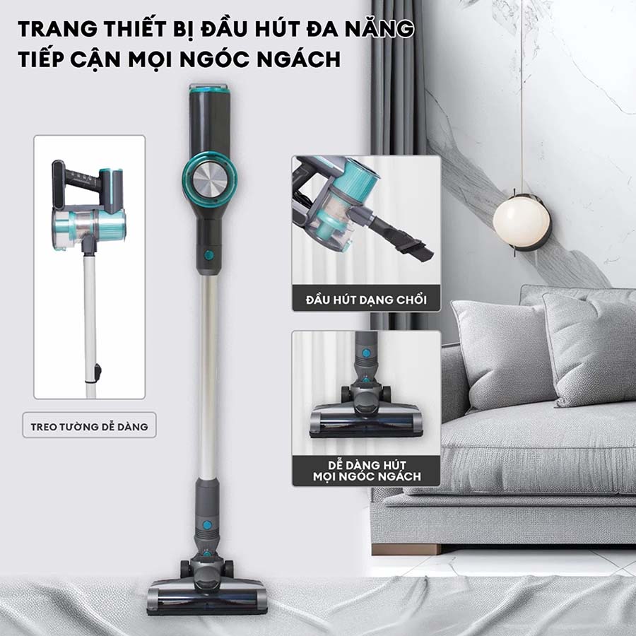 Máy hút bụi không dây Gilux GLH75