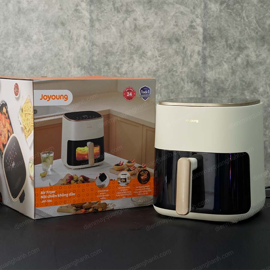 Ảnh thực tế Nồi chiên không dầu Joyoung 5 lít JAF-566