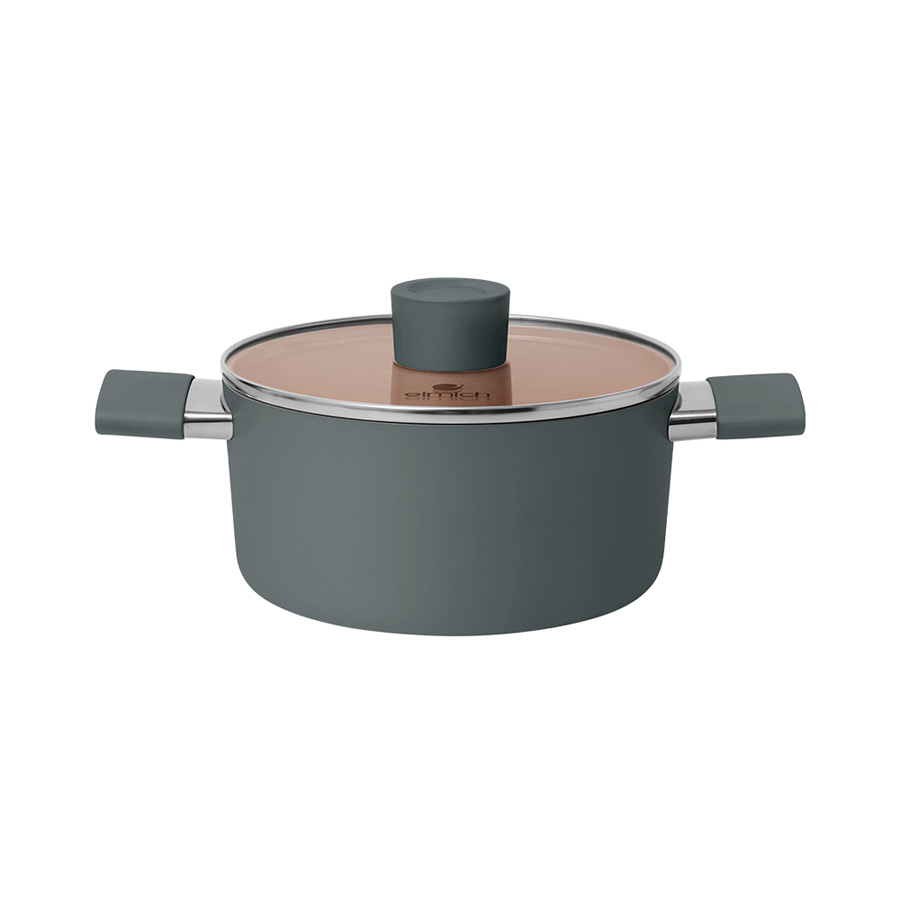 Bộ nồi chống dính Ceramic Elmich EL5240GL01 Size 18,20,24cm